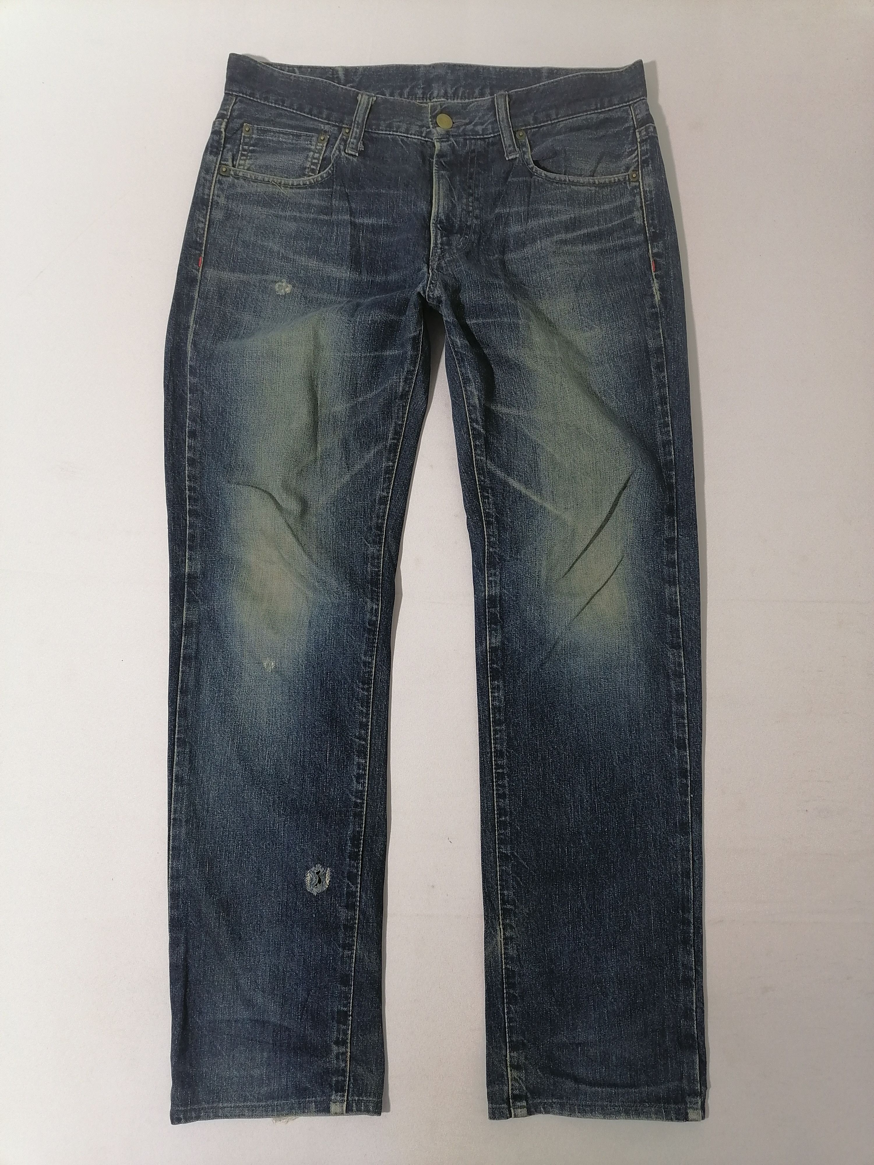 Asics × Japanese Brand × Onitsuka Tiger Onitsuka Tiger Denim Jeans Size US 33 - 2 Thumbnail