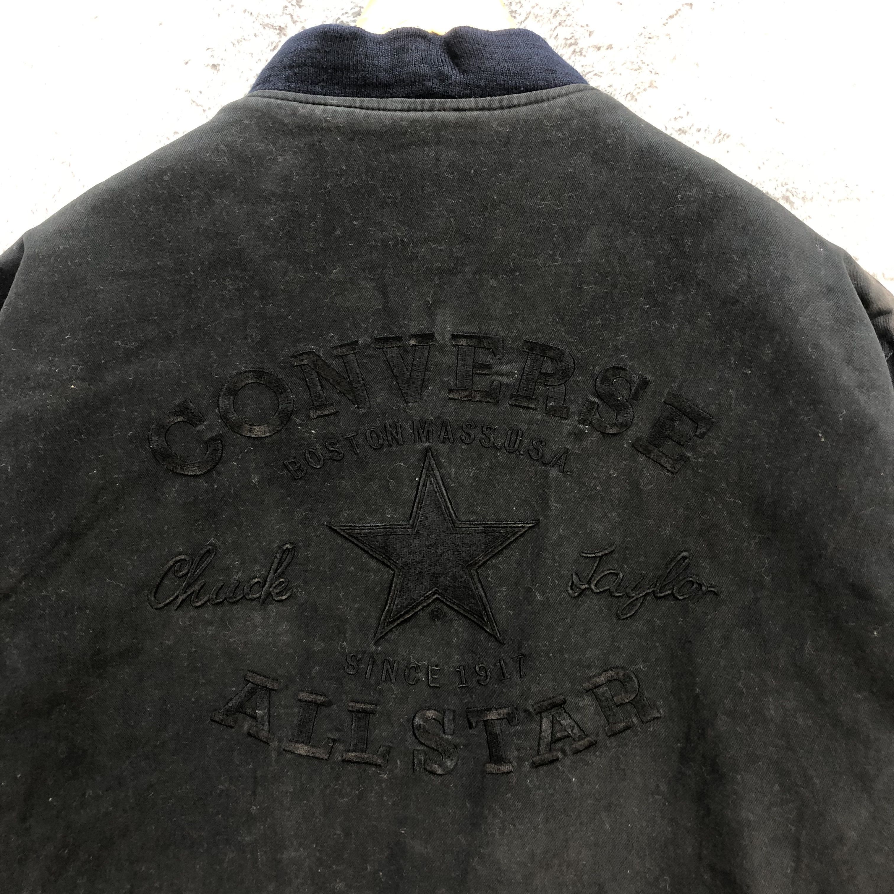 Converse Converse Embroidery Big Logo Bombers Jacket #1853-73 Size US XXL / EU 58 / 5 - 3 Thumbnail