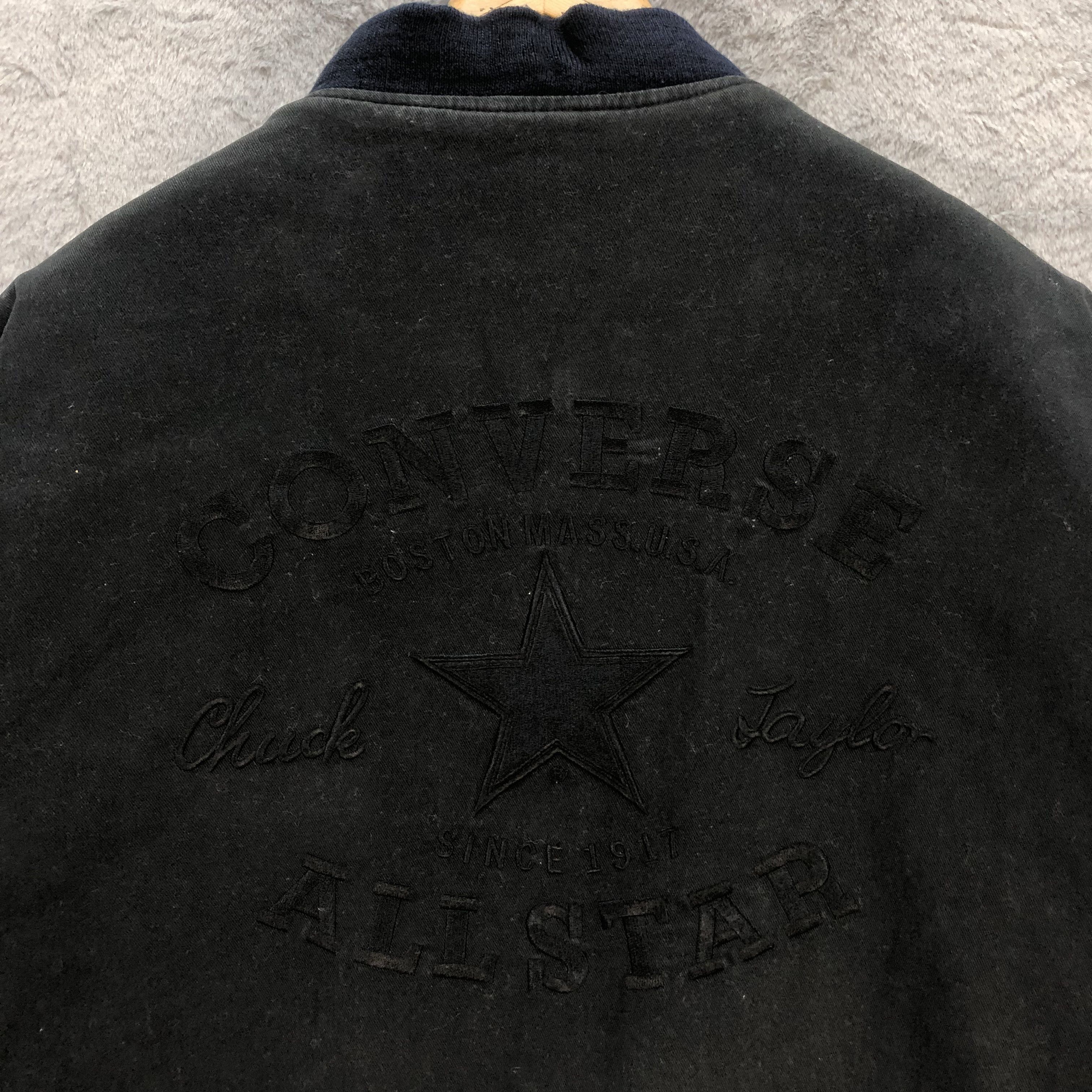 Converse Converse Embroidery Big Logo Bombers Jacket #1853-73 Size US XXL / EU 58 / 5 - 2 Thumbnail