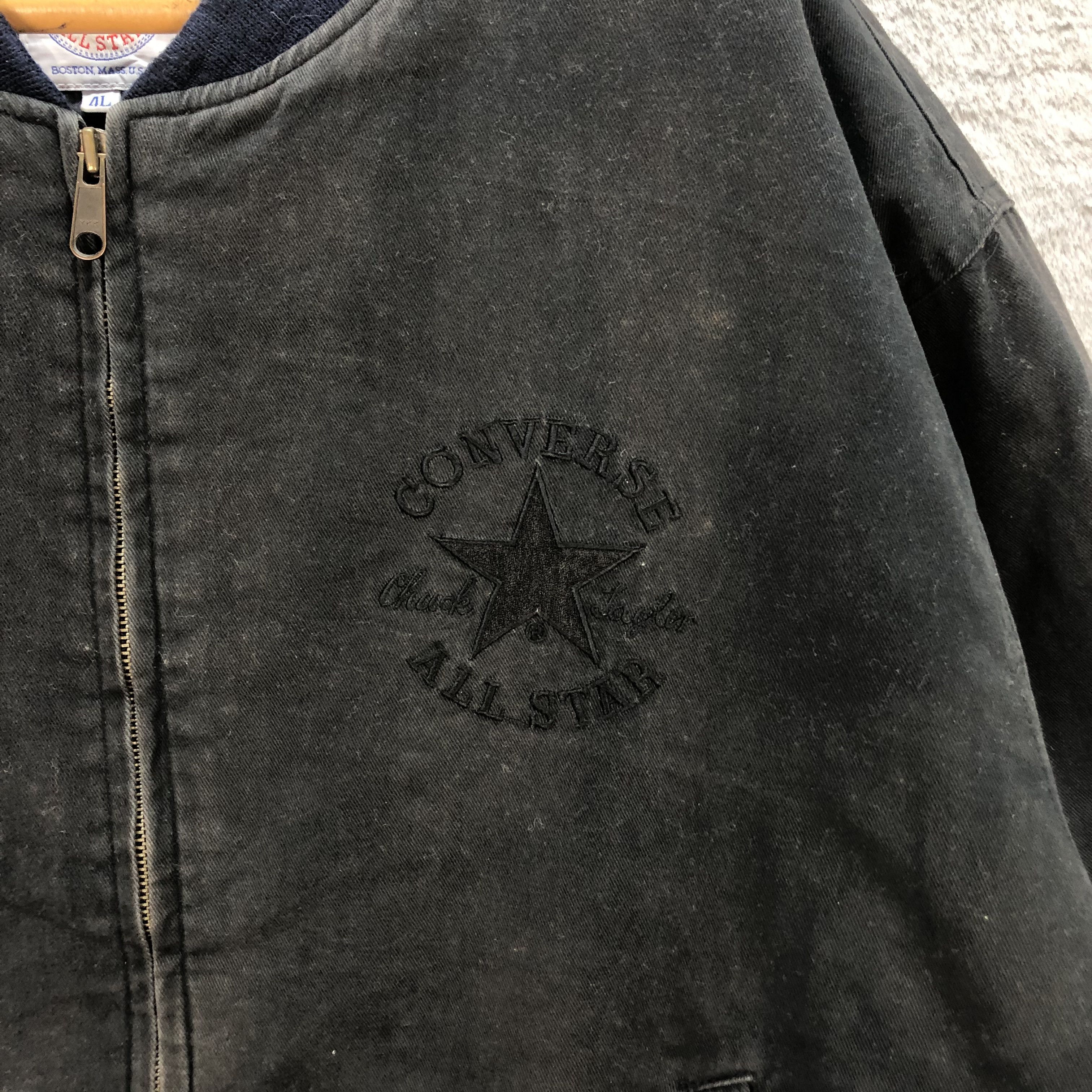 Converse Converse Embroidery Big Logo Bombers Jacket #1853-73 Size US XXL / EU 58 / 5 - 7 Thumbnail