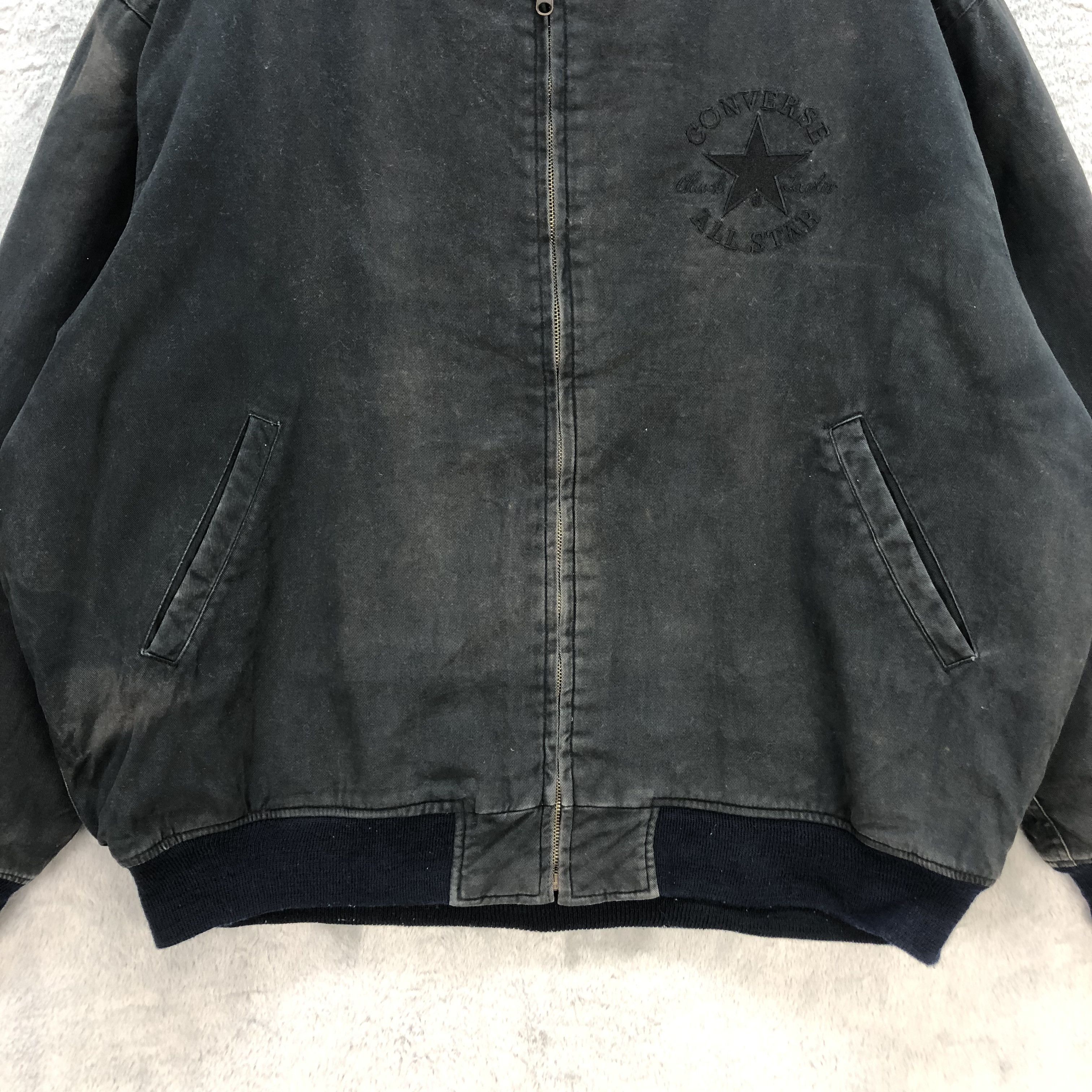 Converse Converse Embroidery Big Logo Bombers Jacket #1853-73 Size US XXL / EU 58 / 5 - 8 Thumbnail
