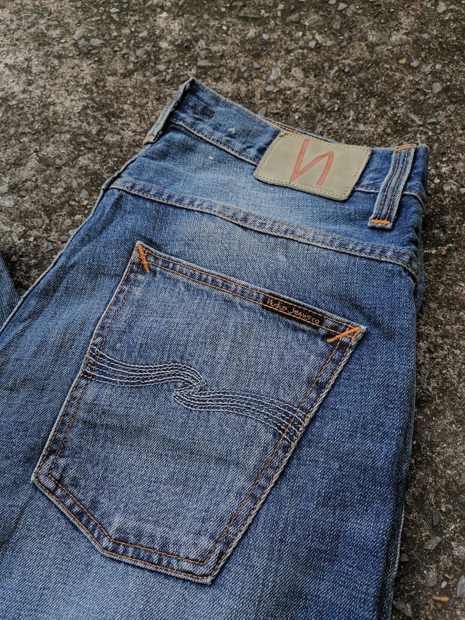Nudie Jeans Nudie Jeans Loose Leif Denim Jeans Size US 34 / EU 50 - 7 Thumbnail