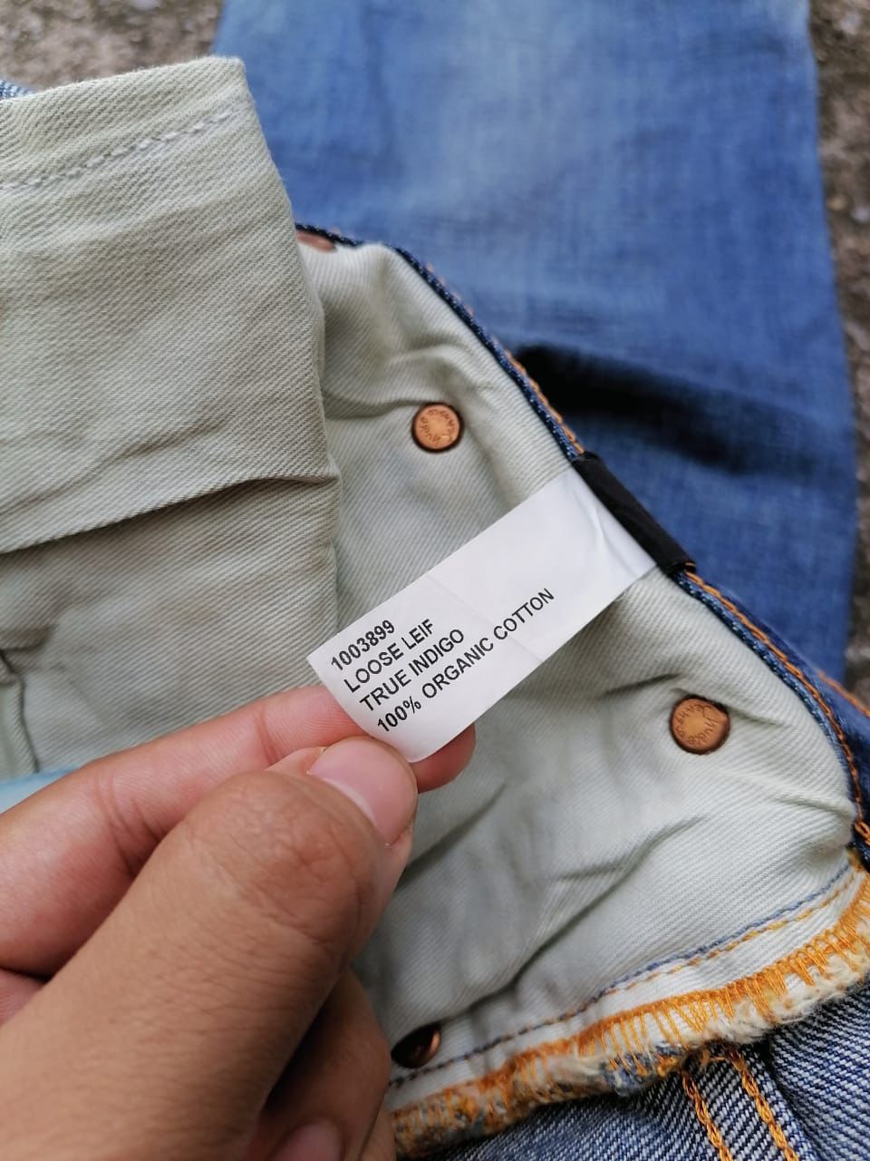 Nudie Jeans Nudie Jeans Loose Leif Denim Jeans Size US 34 / EU 50 - 6 Thumbnail