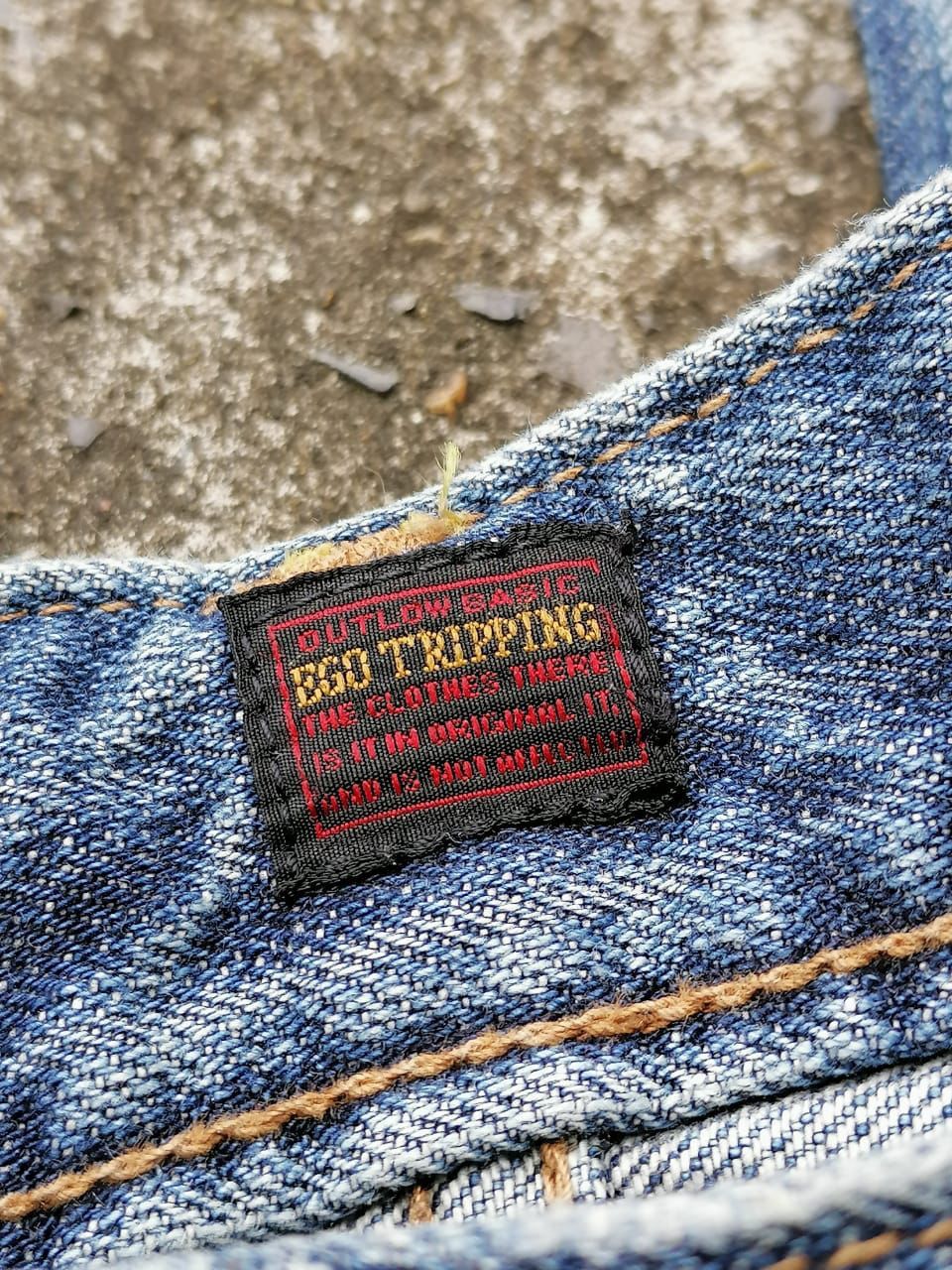 Ego Tripping × Japanese Brand Ego Tripping Made In Japan Distressed Denim Jeans Size US 32 / EU 48 - 6 Thumbnail