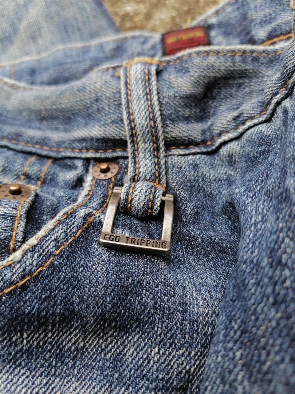 Ego Tripping × Japanese Brand Ego Tripping Made In Japan Distressed Denim Jeans Size US 32 / EU 48 - 5 Thumbnail