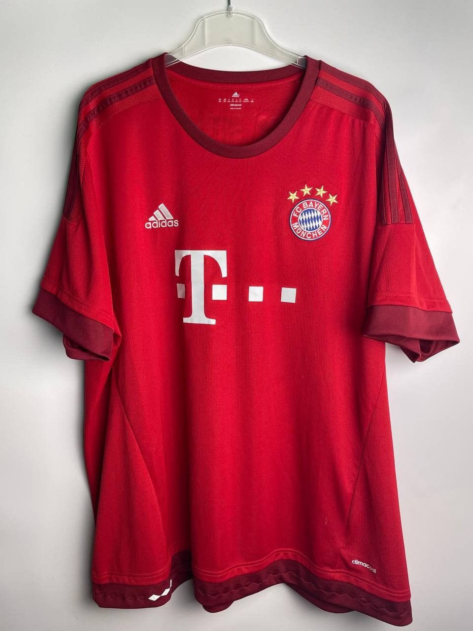 Adidas BAYERN MUNCHEN 2015 HOME SHIRT ADIDAS S14294 JERSEY SIZE 3XL Size US XXL / EU 58 / 5 - 1 Thumbnail