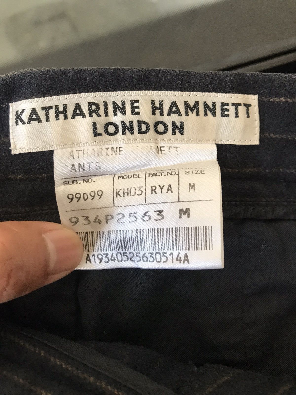 Katharine Hamnett London Katharine Hamnett London Striped Trouser Pants Size US 28 / EU 44 - 7 Thumbnail