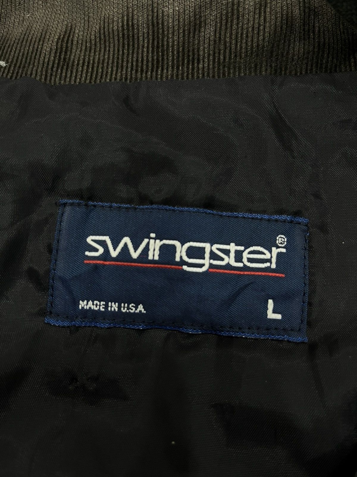 Swingster (A125). VINTAGE SWINGSTER MAC TOOL BOMBER JACKET STYLE Size US L / EU 52-54 / 3 - 13 Thumbnail