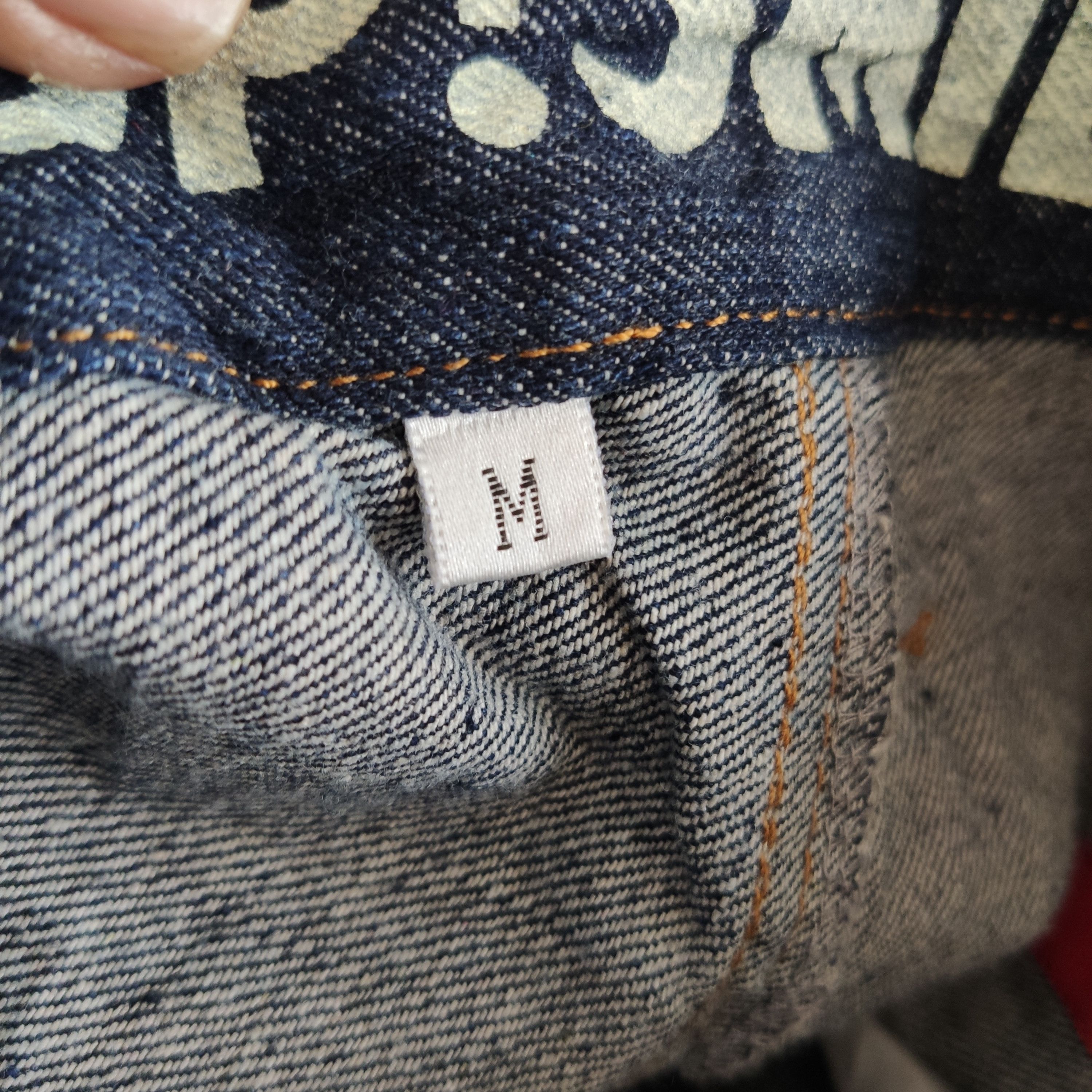 Japanese Brand UP SMILE SKATEBOARDS RARE DESIGN BALLOON TYPE DENIM Size US 32 / EU 48 - 6 Thumbnail