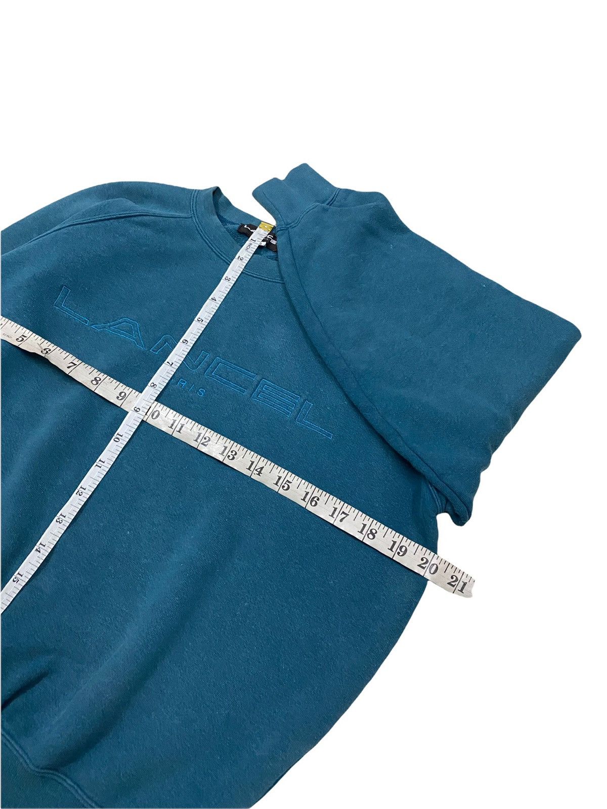 Lancel VINTAGE LANCEL PARIS CROPPED TOP SPELLOUT SWEATSHIRT Size M / US 6-8 / IT 42-44 - 15 Thumbnail