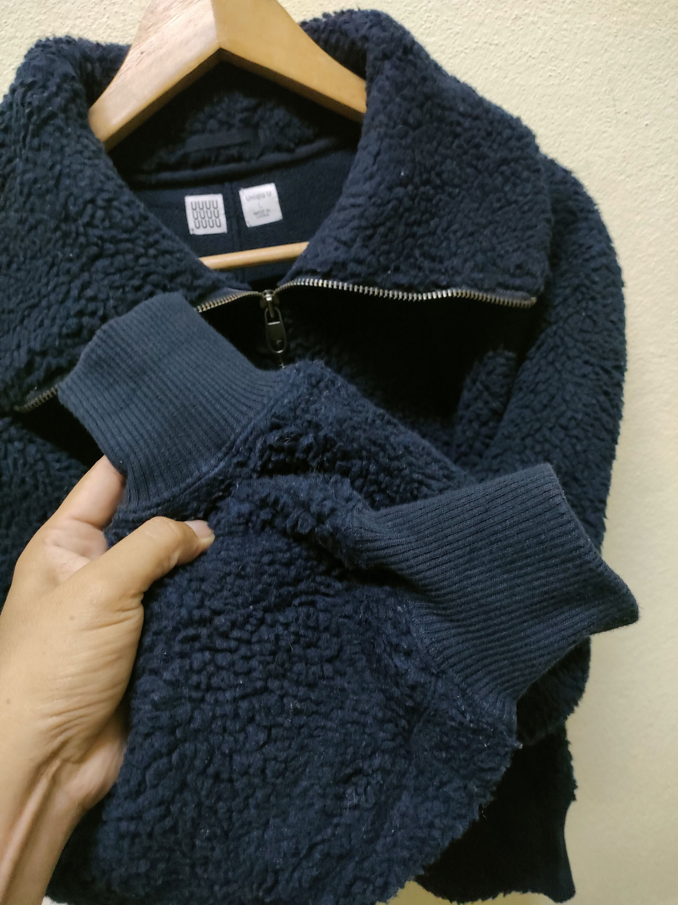 Lemaire × Uniqlo Uniqlo Sherpa Fleece Jacket Size US L / EU 52-54 / 3 - 5 Thumbnail