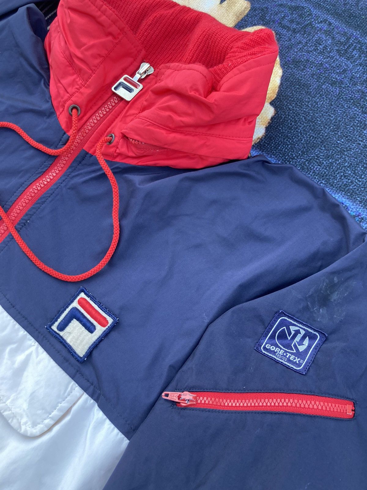 Fila FILA GORE TEX FABRIC ANORAK Size US XL / EU 56 / 4 - 5 Thumbnail