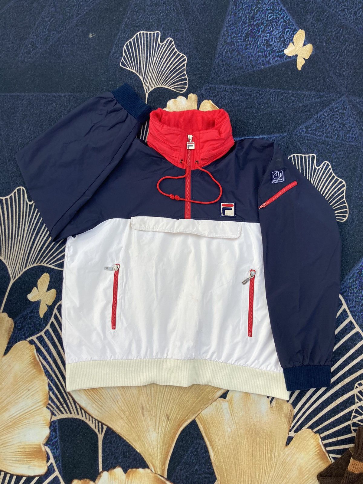 Fila hooded windbreaker online