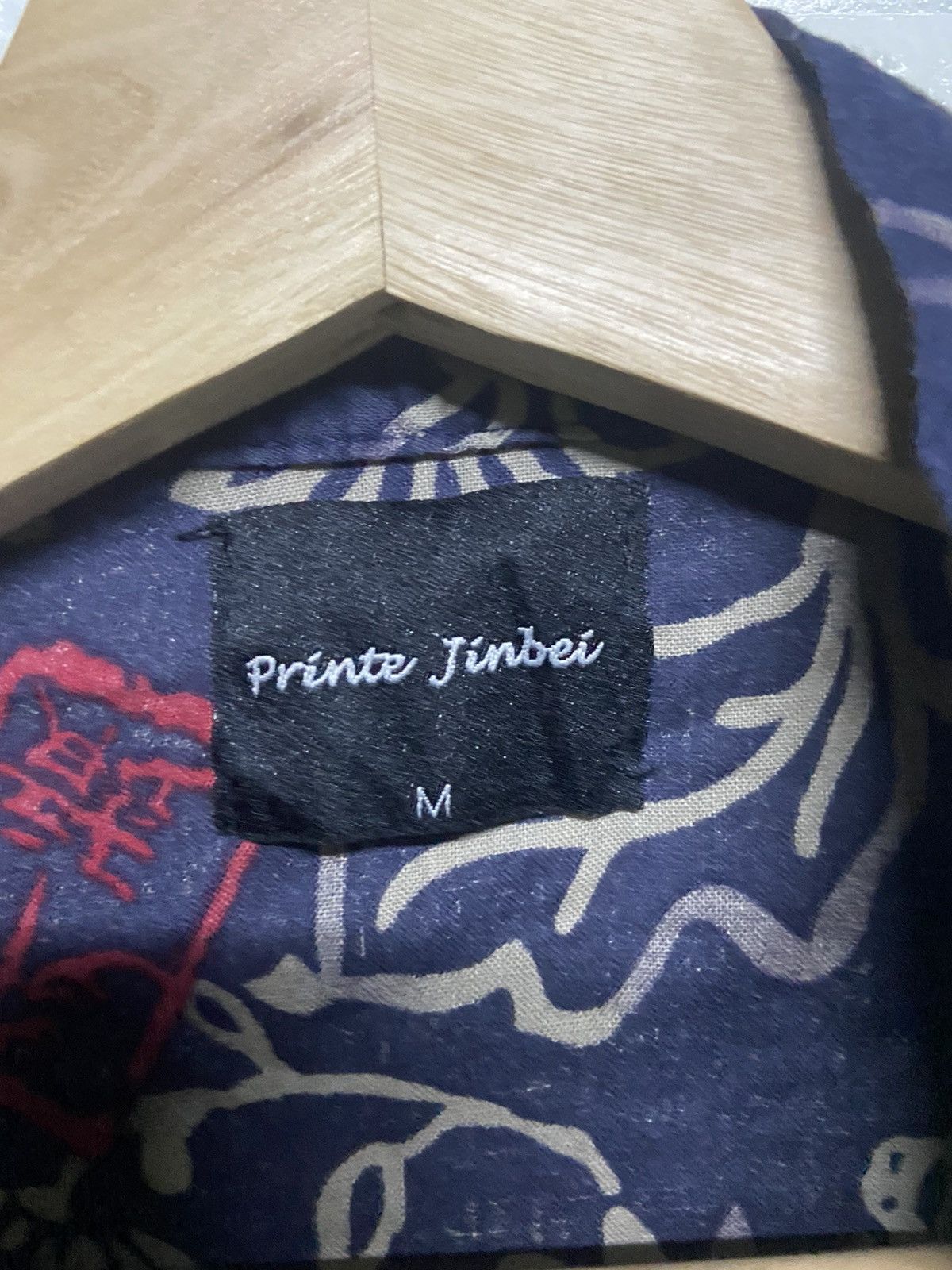 Japanese Brand Printe Jinbei Dragon Full Print Kimono Cardigan Jacket Size US M / EU 48-50 / 2 - 6 Thumbnail