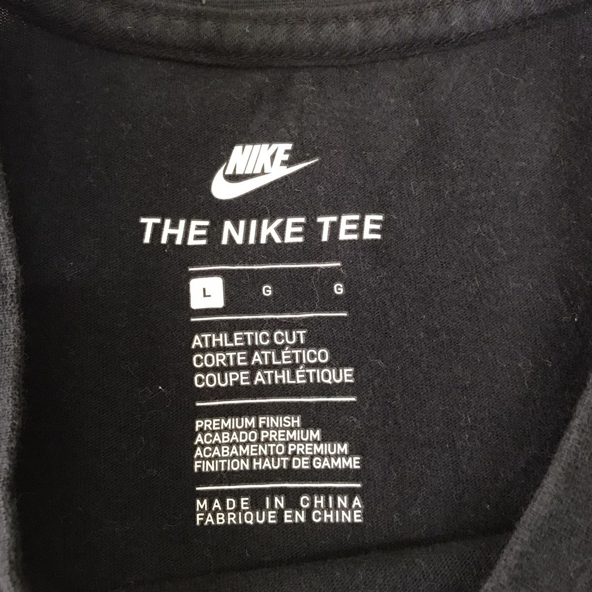 Nike Nice Box Printed Nike Tee Athletic Cut Size US S / EU 44-46 / 1 - 7 Thumbnail
