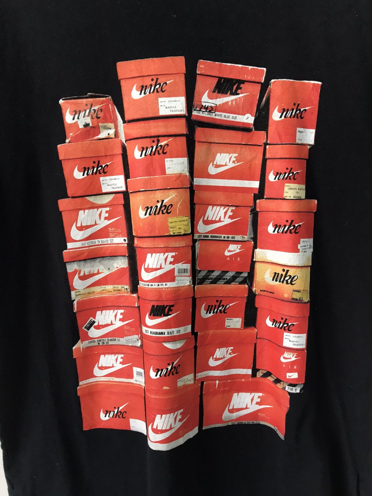 Nike Nice Box Printed Nike Tee Athletic Cut Size US S / EU 44-46 / 1 - 3 Thumbnail