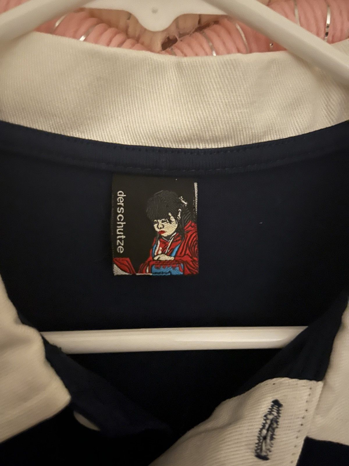 Derschutze Derschutze “painter v4” rugby shirt navy Size US L / EU 52-54 / 3 - 2 Thumbnail