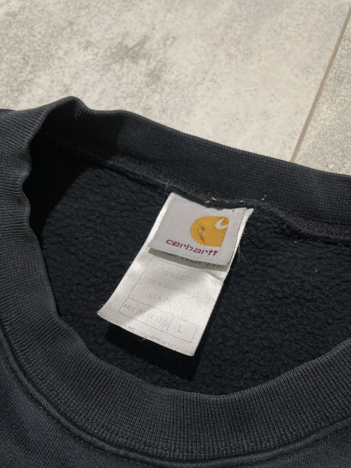 Carhartt Vintage 90s Carhartt Distressed Boxy Sweatshirt Y2K Size US L / EU 52-54 / 3 - 10 Thumbnail