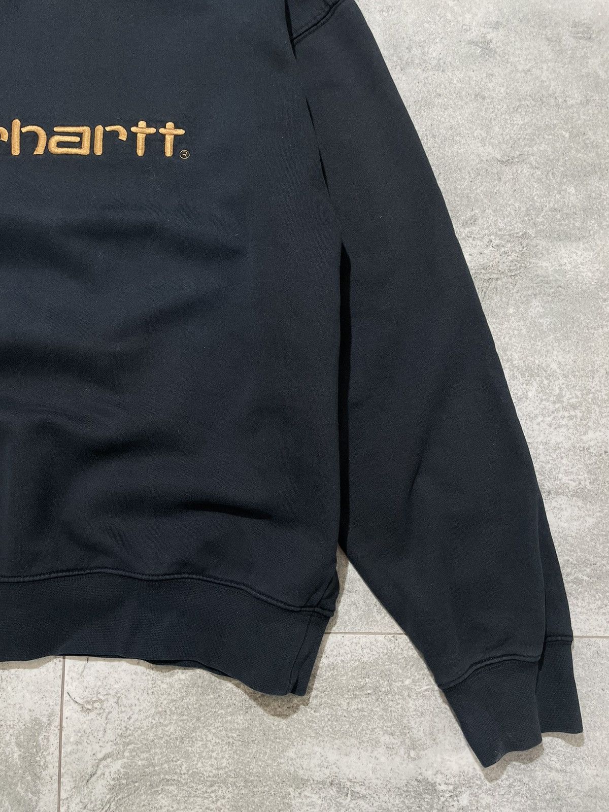 Carhartt Vintage 90s Carhartt Distressed Boxy Sweatshirt Y2K Size US L / EU 52-54 / 3 - 5 Thumbnail