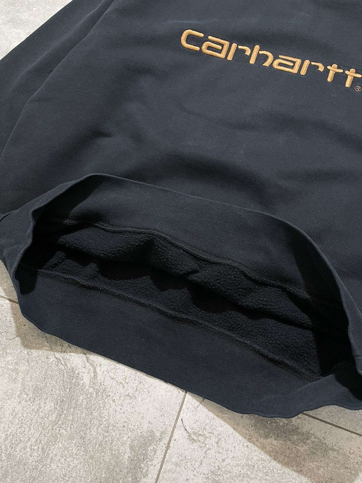 Carhartt Vintage 90s Carhartt Distressed Boxy Sweatshirt Y2K Size US L / EU 52-54 / 3 - 8 Thumbnail