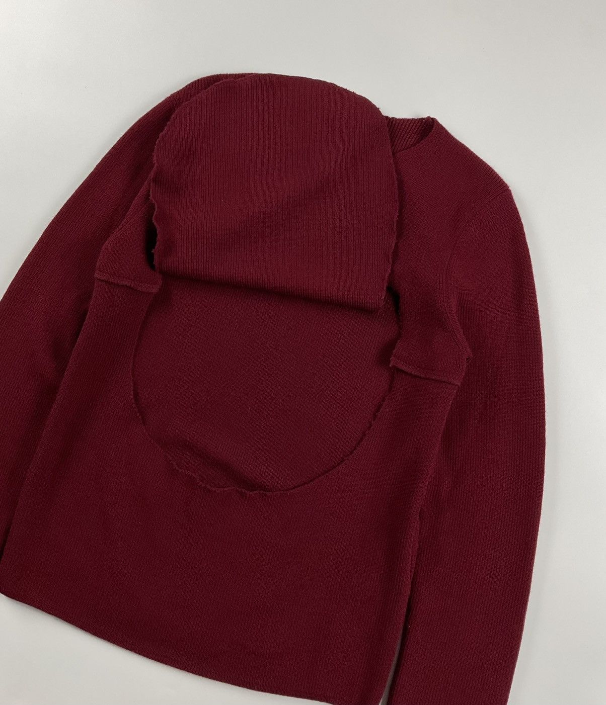 Comme des Garcons Comme des Garcons Cut-Out Wool Sweater Size US S / EU 44-46 / 1 - 6 Thumbnail