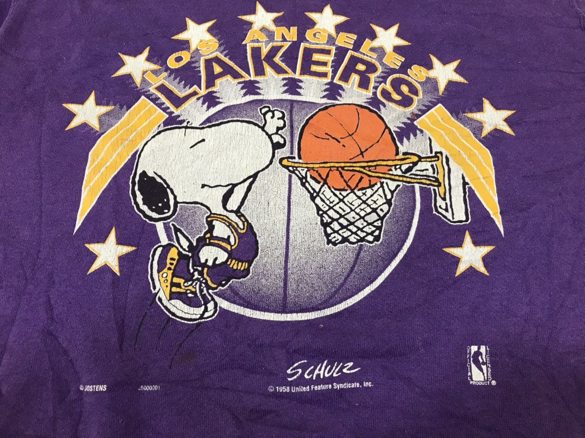 NBA × Vintage Vintage LA Lakers Sweatshirt x Snoopy Size US S / EU 44-46 / 1 - 4 Thumbnail