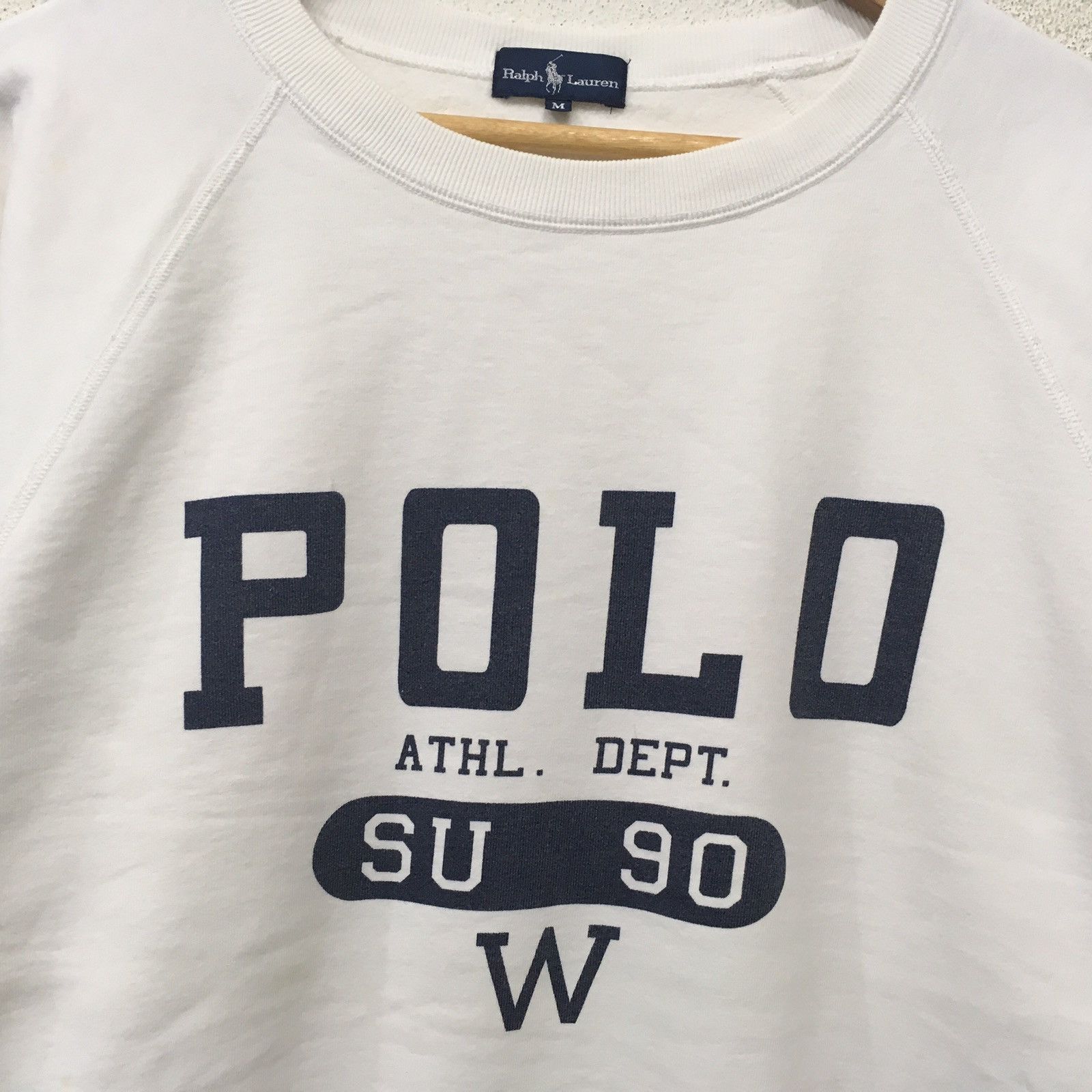 Polo Ralph Lauren × Vintage *🔥Vintage POLO Ralph Lauren Sweatshirt Size US M / EU 48-50 / 2 - 2 Thumbnail