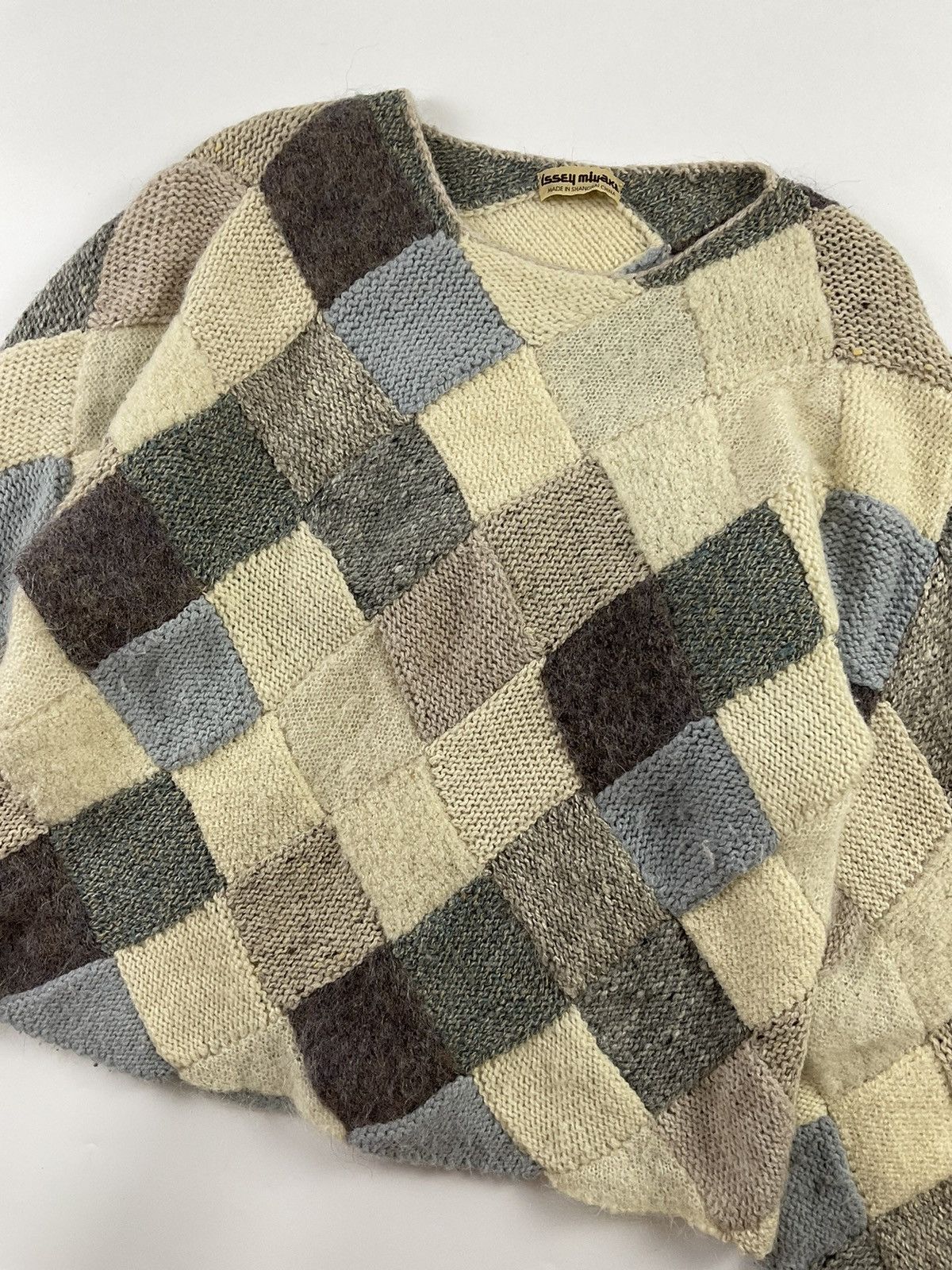 Issey Miyake 1970's Issey Miyake Knitted Sweater Size US M / EU 48-50 / 2 - 6 Thumbnail
