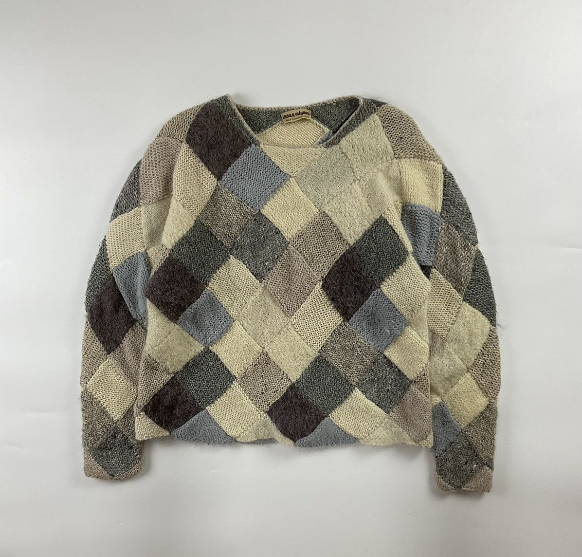 Issey Miyake 1970's Issey Miyake Knitted Sweater Size US M / EU 48-50 / 2 - 1 Thumbnail