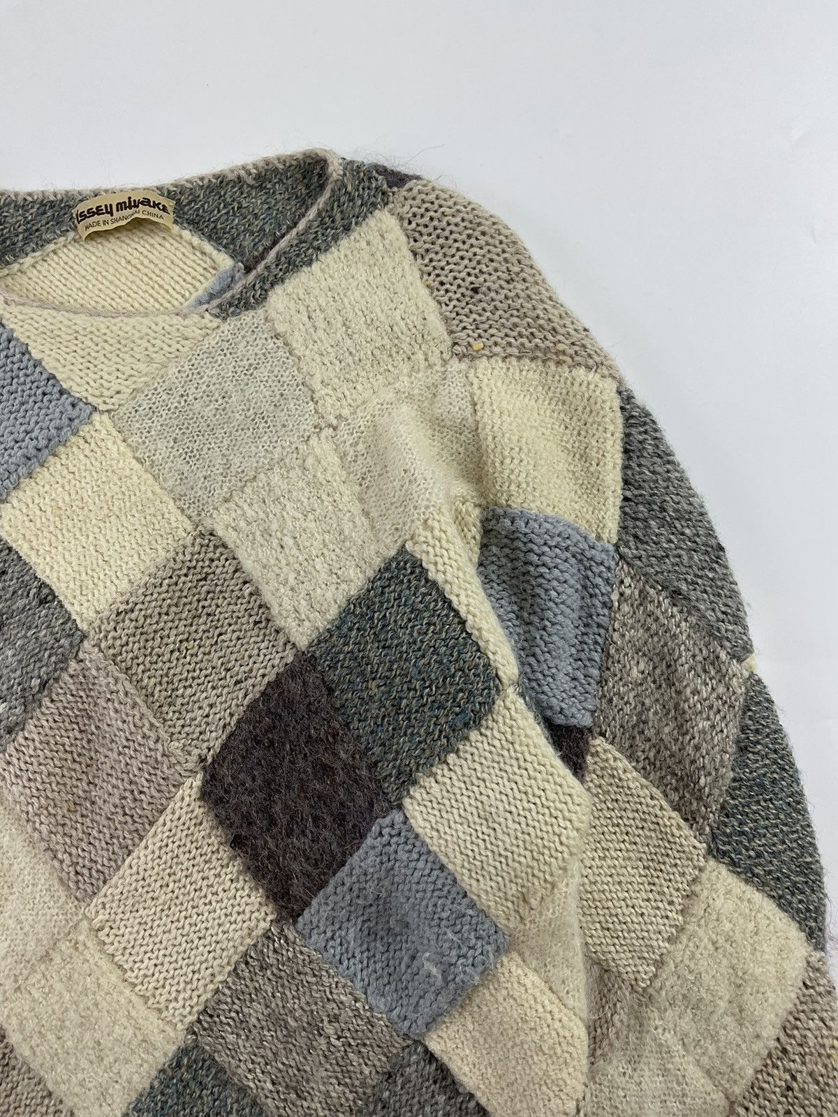 Issey Miyake 1970's Issey Miyake Knitted Sweater Size US M / EU 48-50 / 2 - 3 Thumbnail