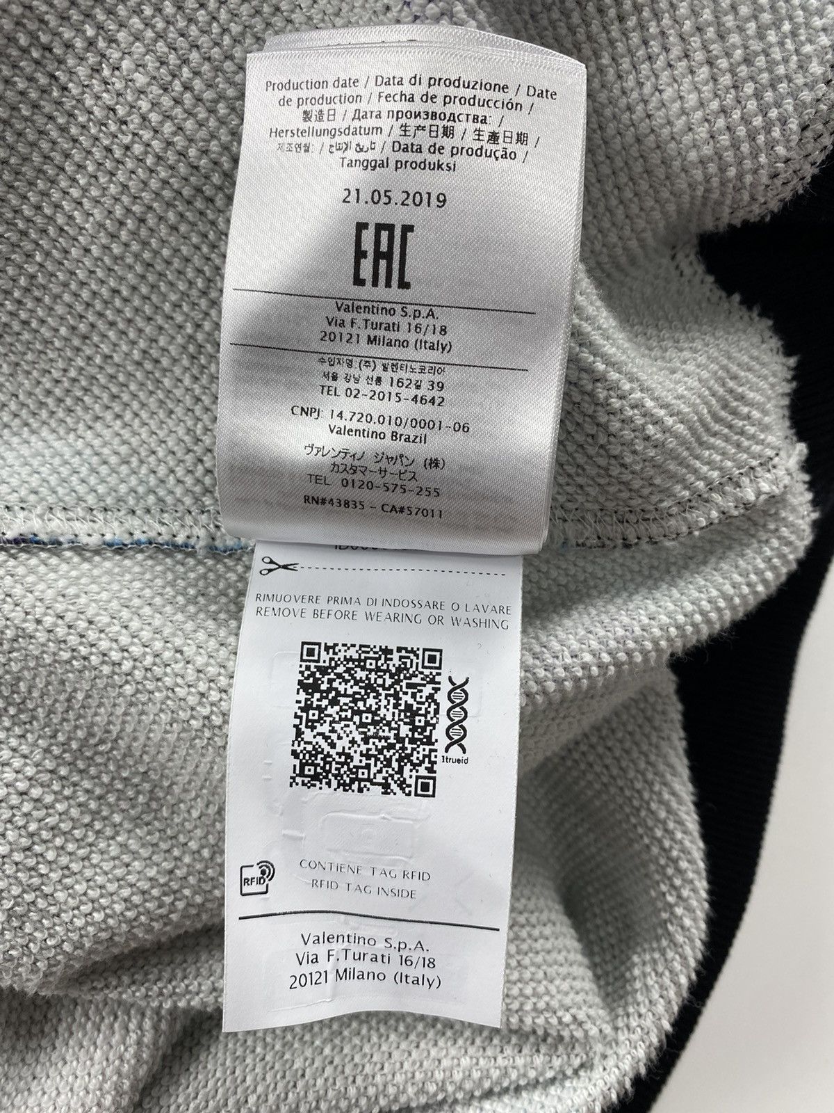 Undercover × Valentino Valentino x Undercover F/W’19 V UFO Face Zip Up Jacket Size US L / EU 52-54 / 3 - 11 Thumbnail