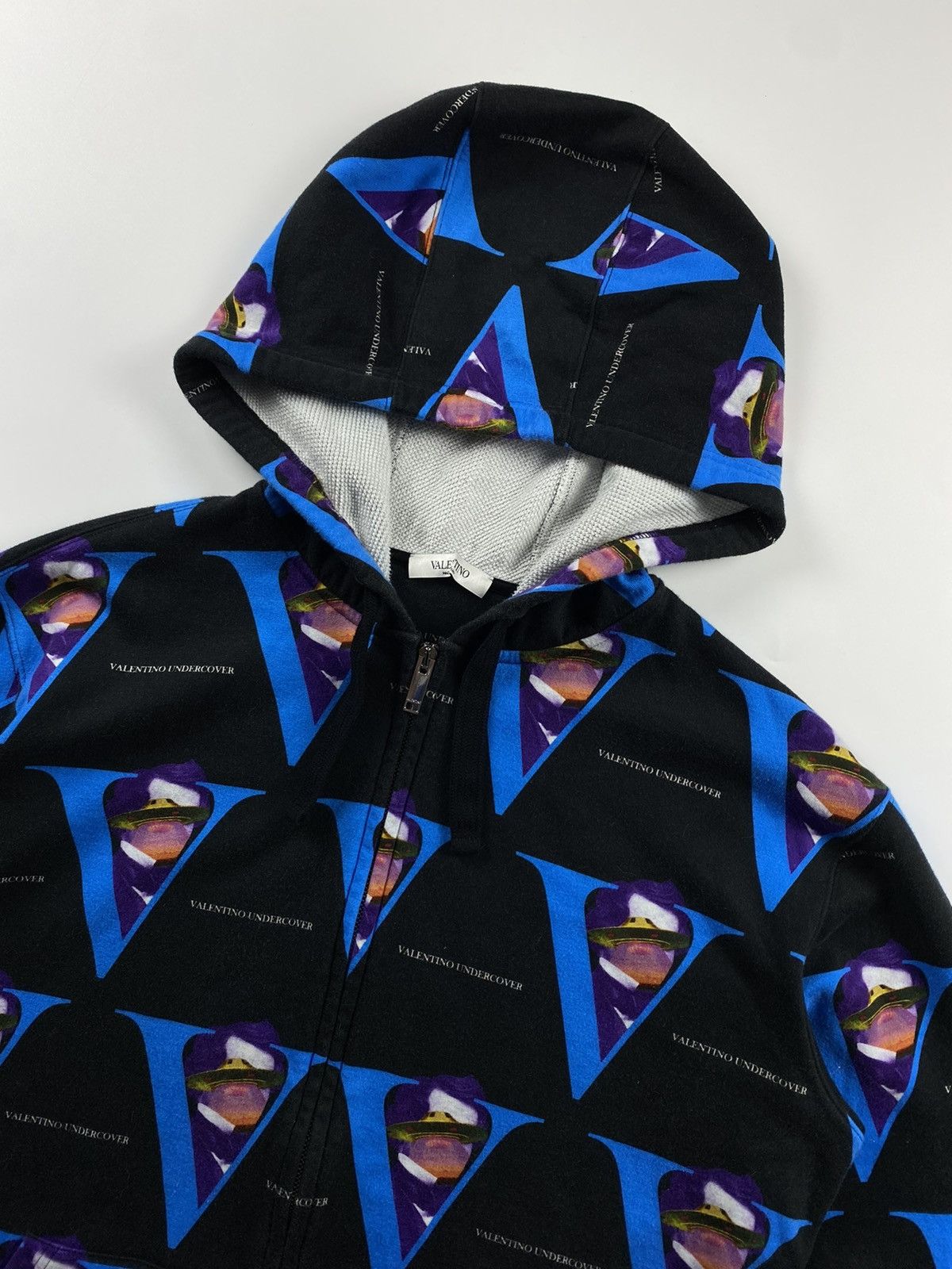 Undercover × Valentino Valentino x Undercover F/W’19 V UFO Face Zip Up Jacket Size US L / EU 52-54 / 3 - 5 Thumbnail