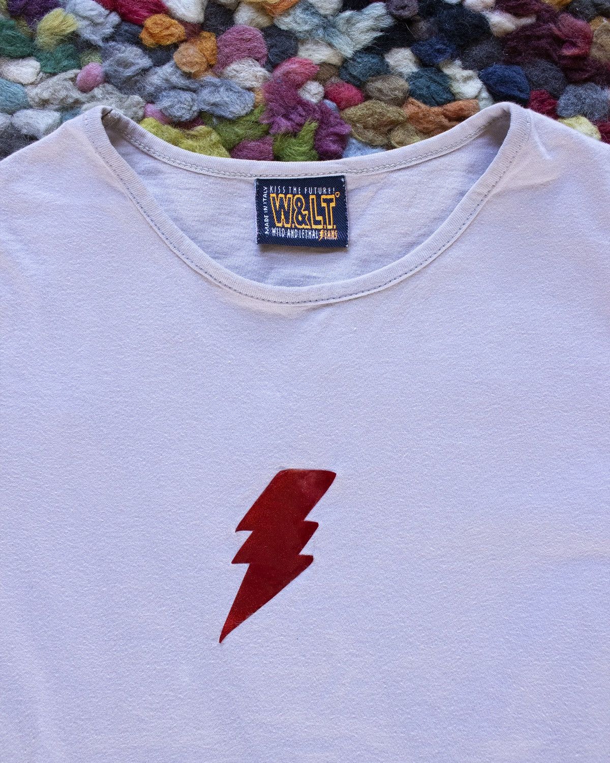 W&LT × Walter Van Beirendonck Reflective Lightning Bolt Tee Size S / US 4 / IT 40 - 2 Thumbnail