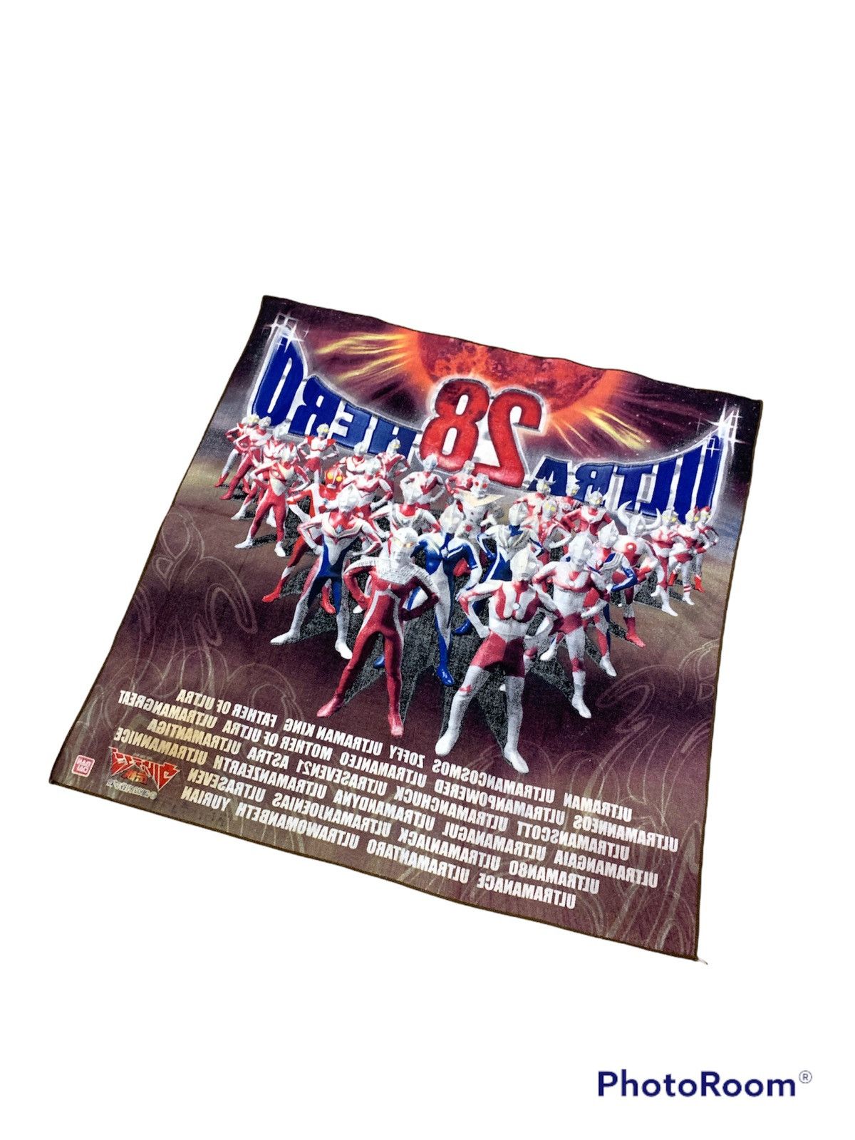 Cartoon Network × Japanese Brand BANDAI ULTRAMAN ULTRAHERO 28 HANDKERCHIEF Size ONE SIZE - 2 Thumbnail