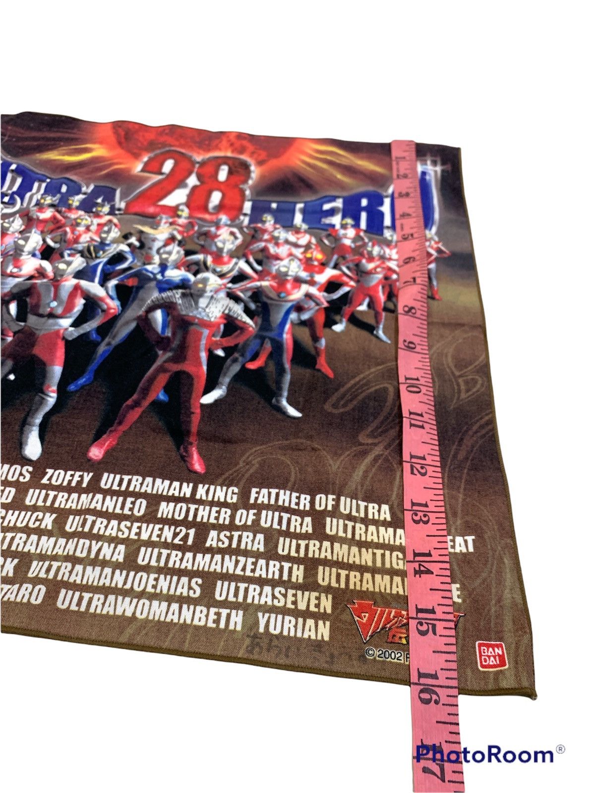 Cartoon Network × Japanese Brand BANDAI ULTRAMAN ULTRAHERO 28 HANDKERCHIEF Size ONE SIZE - 4 Thumbnail