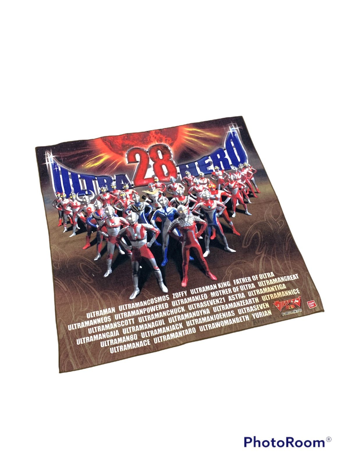 Cartoon Network × Japanese Brand BANDAI ULTRAMAN ULTRAHERO 28 HANDKERCHIEF Size ONE SIZE - 1 Thumbnail
