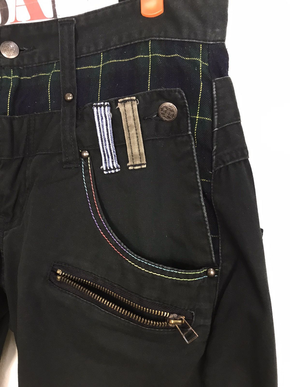 Japanese Brand Dominate Handcrafted Jeans Double Waist Design Pocket Size US 32 / EU 48 - 5 Thumbnail