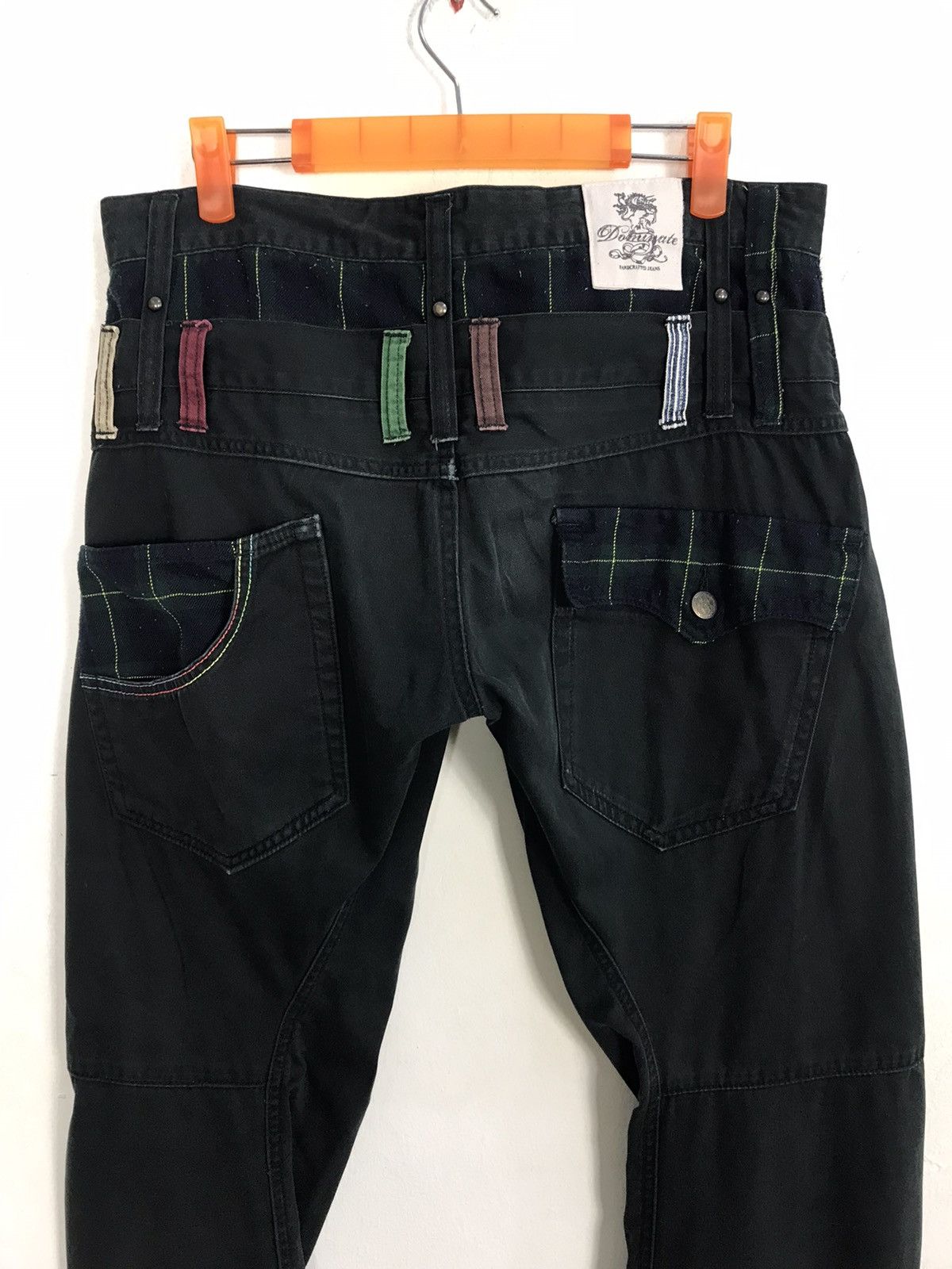 Japanese Brand Dominate Handcrafted Jeans Double Waist Design Pocket Size US 32 / EU 48 - 8 Thumbnail