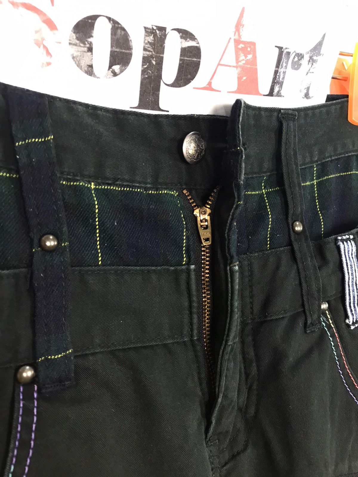 Japanese Brand Dominate Handcrafted Jeans Double Waist Design Pocket Size US 32 / EU 48 - 7 Thumbnail