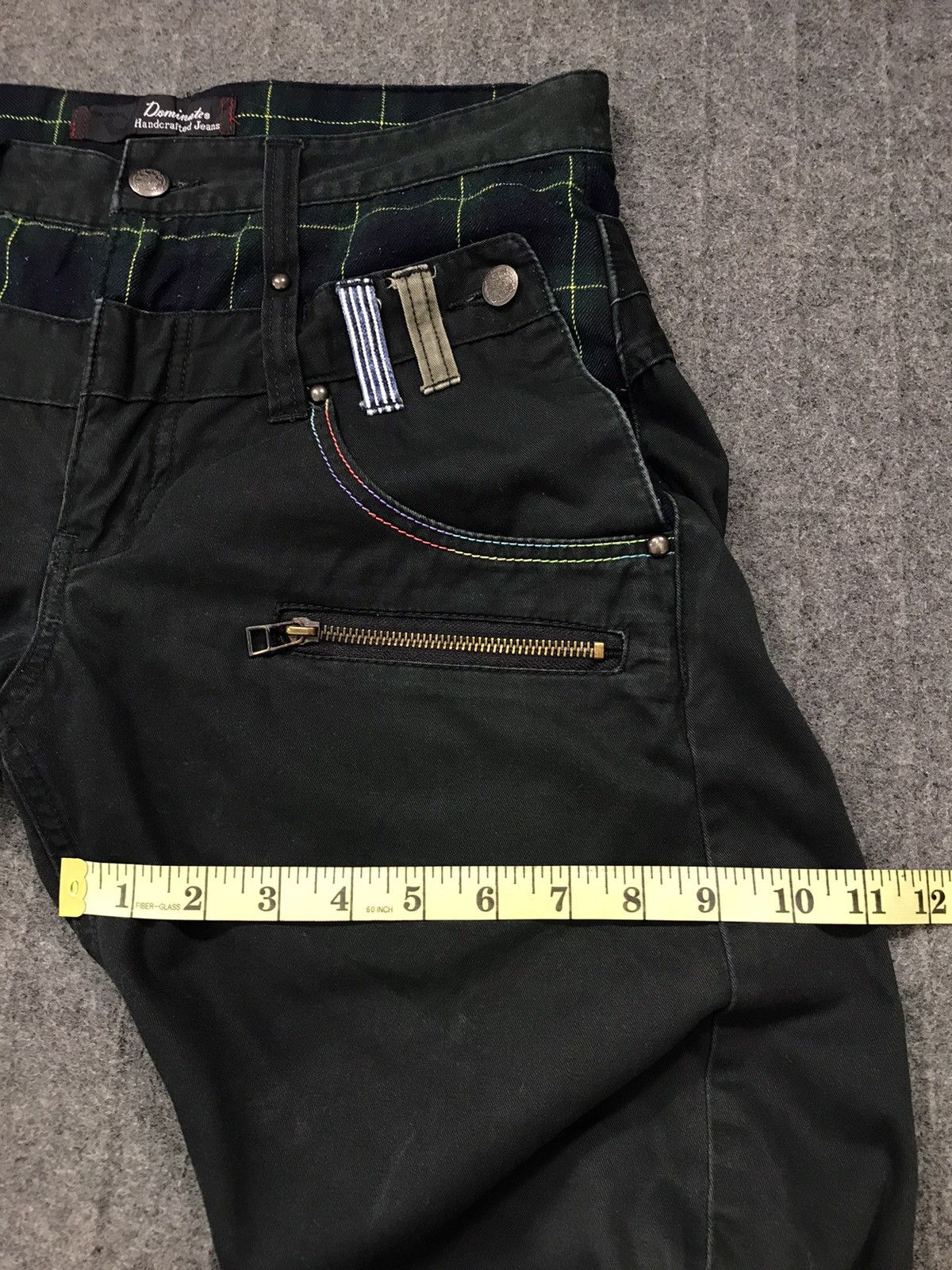 Japanese Brand Dominate Handcrafted Jeans Double Waist Design Pocket Size US 32 / EU 48 - 17 Thumbnail