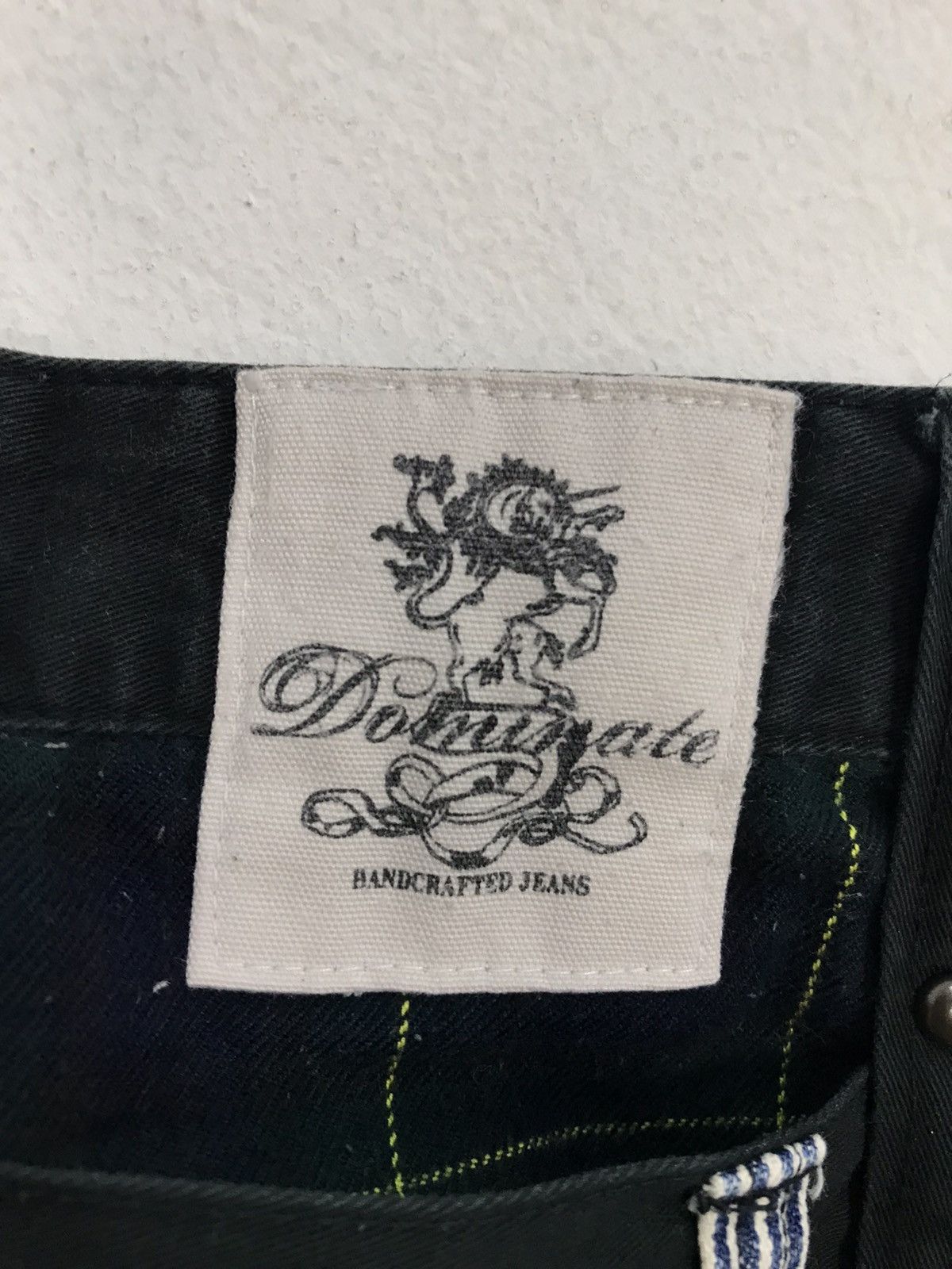 Japanese Brand Dominate Handcrafted Jeans Double Waist Design Pocket Size US 32 / EU 48 - 11 Thumbnail