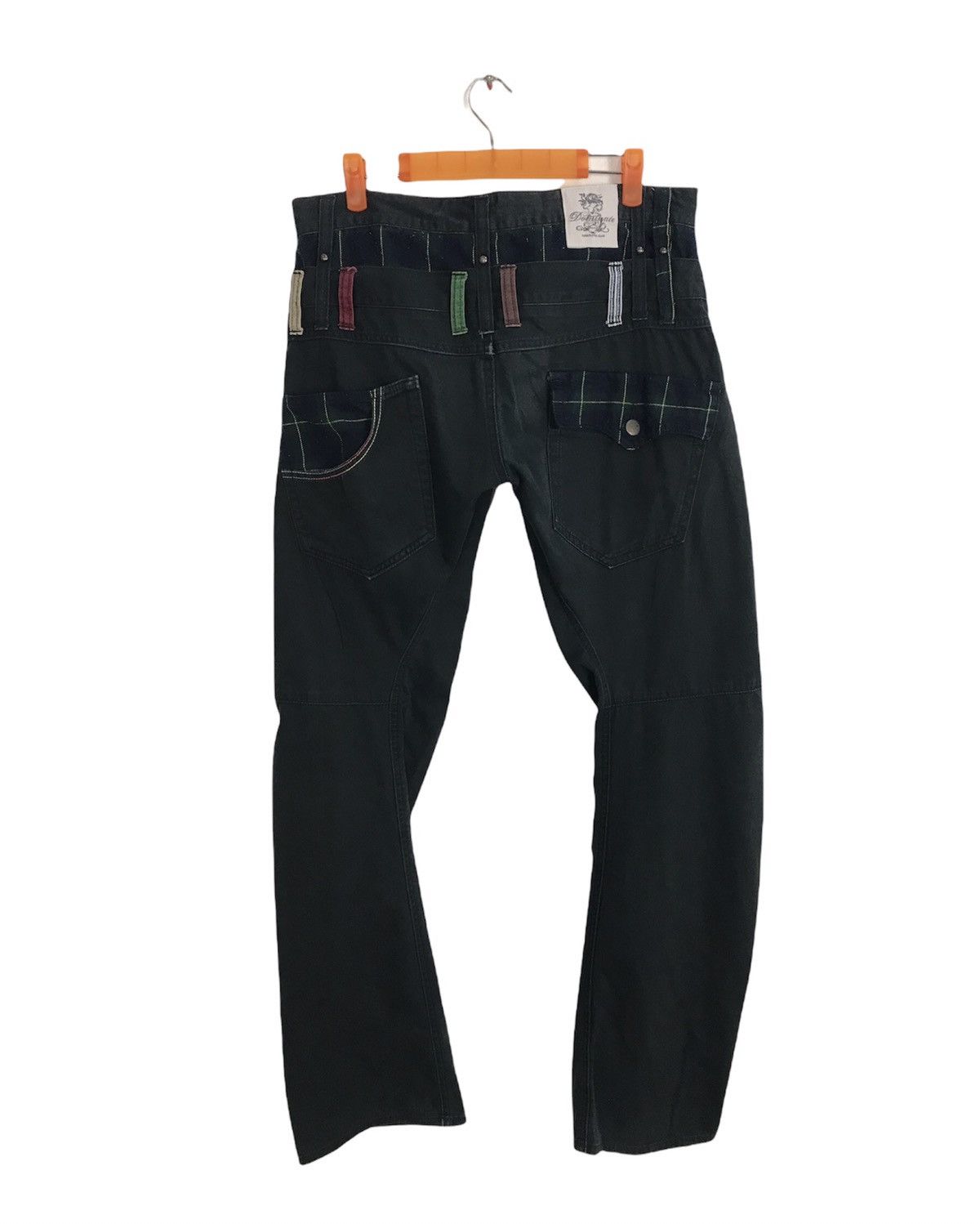 Japanese Brand Dominate Handcrafted Jeans Double Waist Design Pocket Size US 32 / EU 48 - 2 Thumbnail