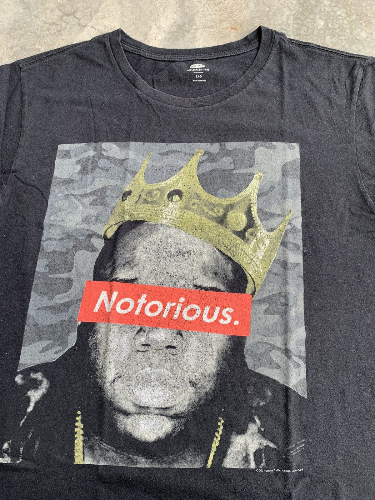 Rap Tees Notorious Big Rap Tshirt Size US L / EU 52-54 / 3 - 4 Thumbnail