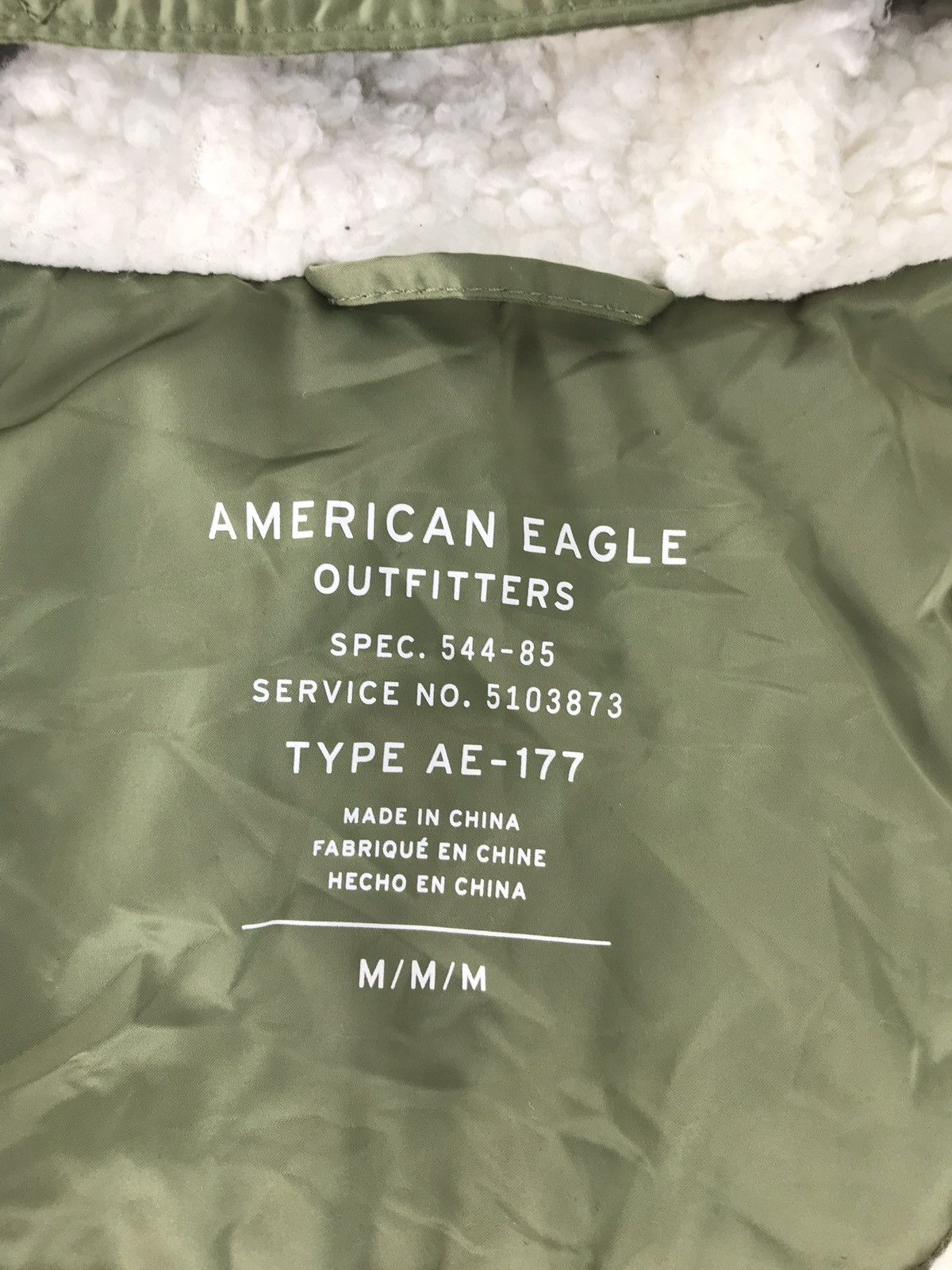 American Eagle Outfitters × Vintage Vintage American Eagle Bomber Jacket Hoodie Size US M / EU 48-50 / 2 - 10 Thumbnail