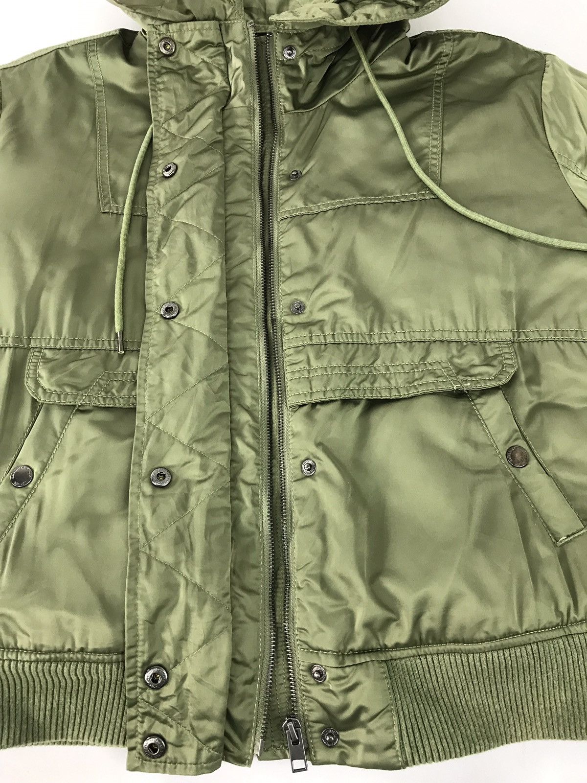 American Eagle Outfitters × Vintage Vintage American Eagle Bomber Jacket Hoodie Size US M / EU 48-50 / 2 - 8 Thumbnail