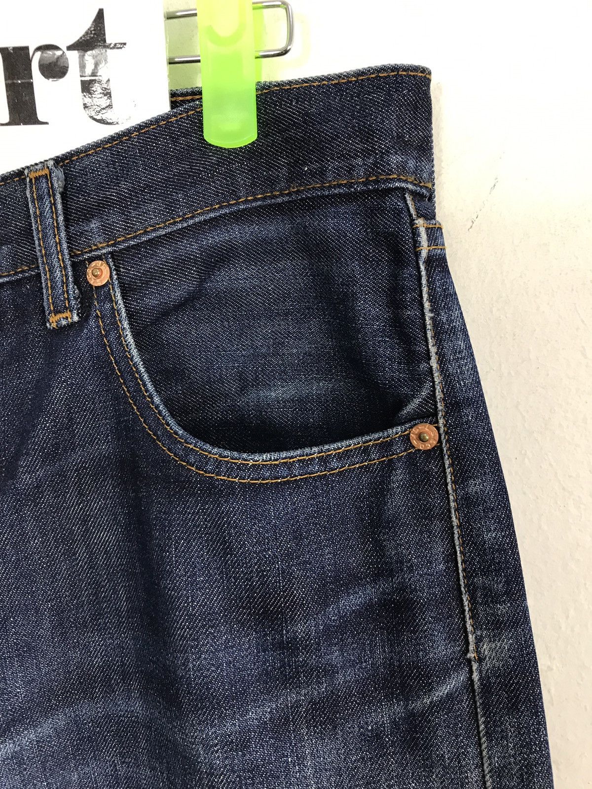 Japanese Brand × Levi's Vintage Clothing × Vintage Vintage Levis distressed Denim Jeans Size US 31 - 5 Thumbnail
