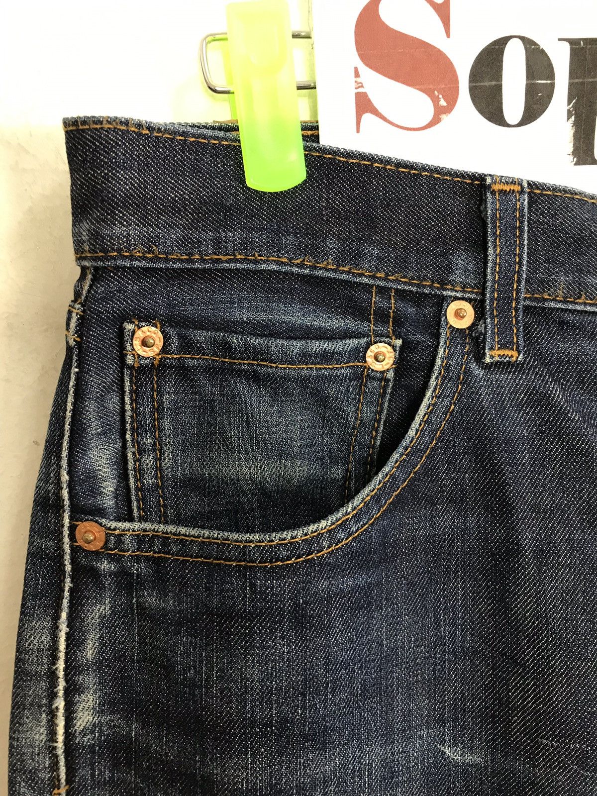 Japanese Brand × Levi's Vintage Clothing × Vintage Vintage Levis distressed Denim Jeans Size US 31 - 7 Thumbnail