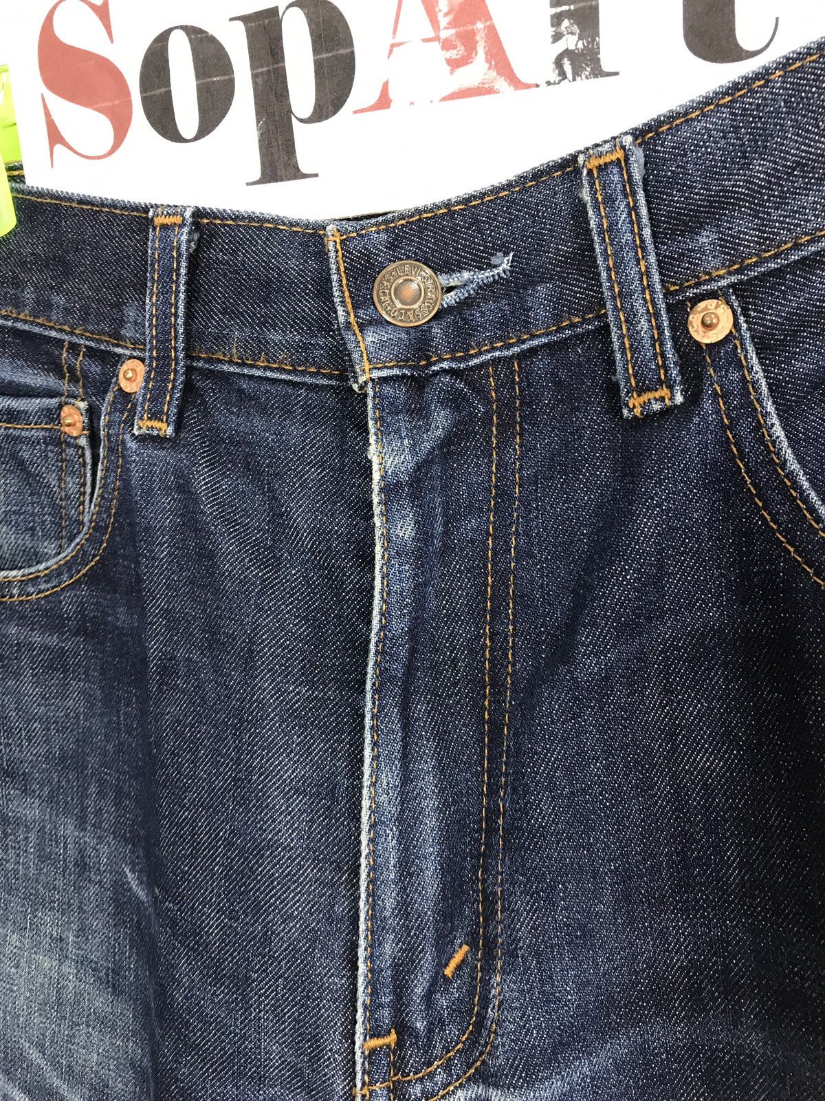 Japanese Brand × Levi's Vintage Clothing × Vintage Vintage Levis distressed Denim Jeans Size US 31 - 6 Thumbnail