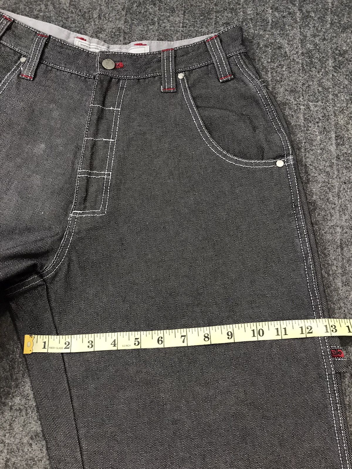Airwalk Vintage Airwalk Carpenter Denim Tactical Cargo Pants Size US 29 - 20 Thumbnail