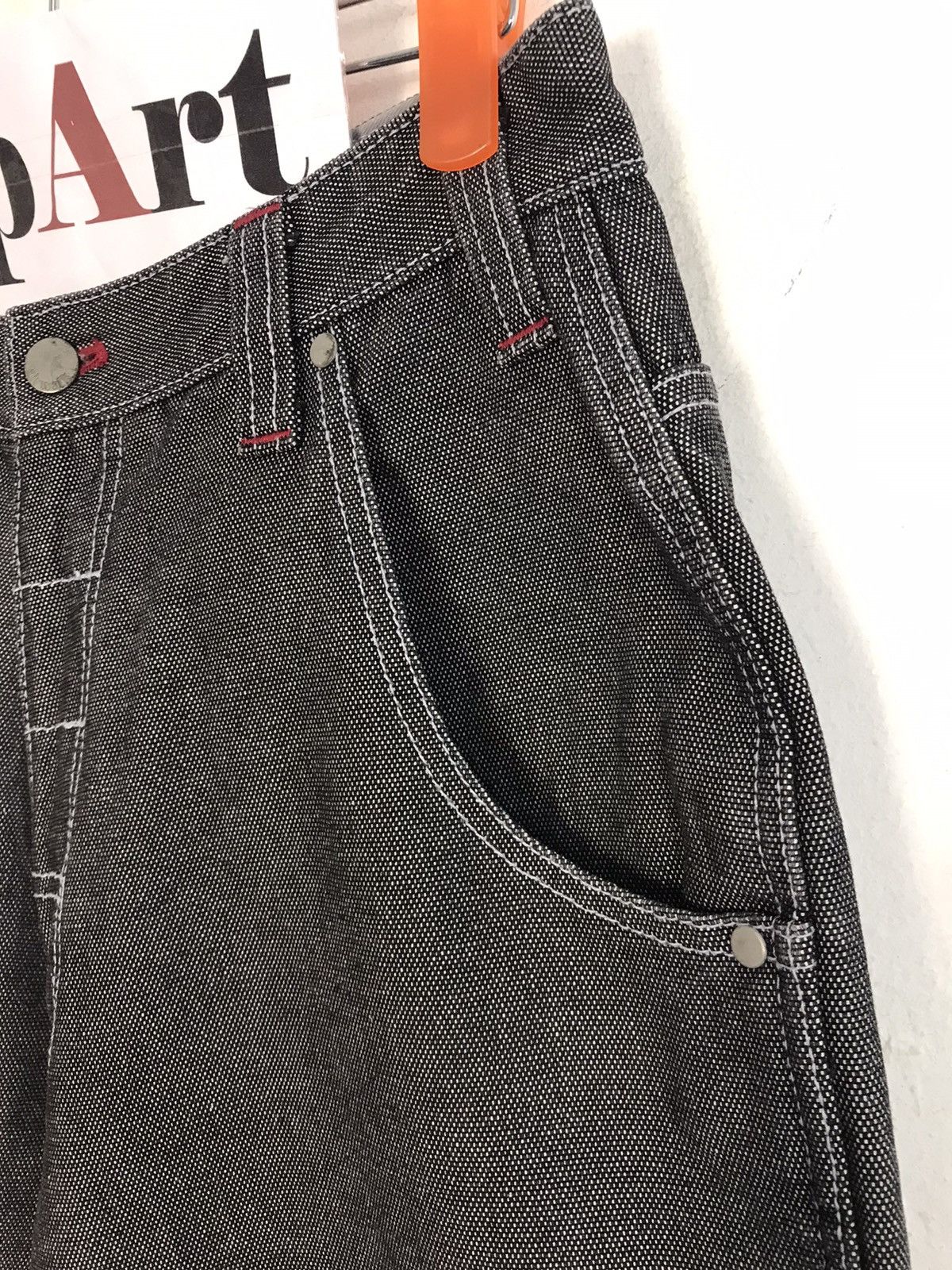 Airwalk Vintage Airwalk Carpenter Denim Tactical Cargo Pants Size US 29 - 5 Thumbnail